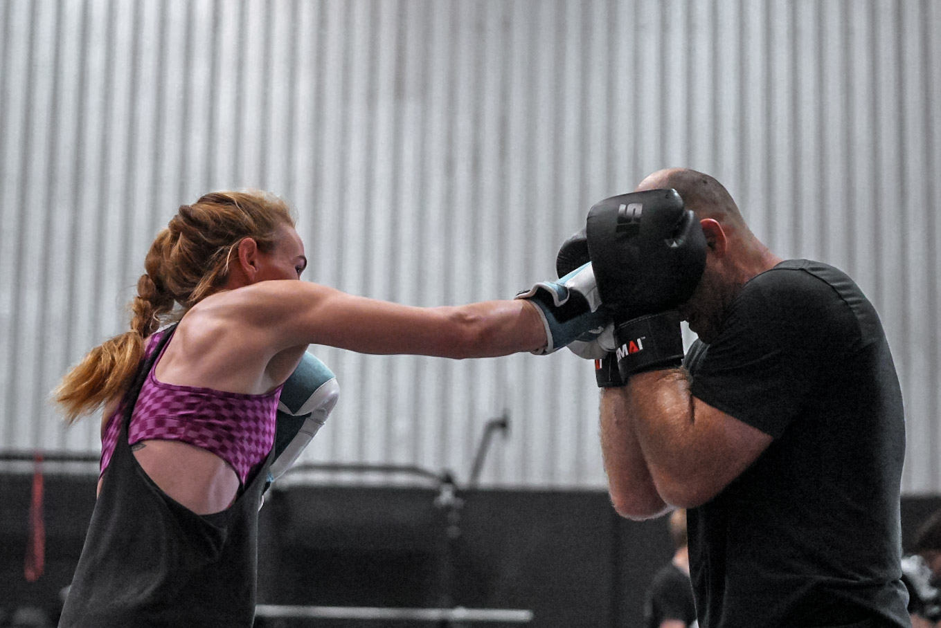 MMA pad work at Flux
